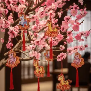 Gantungan Imlek Hiasan Pohon Sakura / Hiasan Pohon Mei Hua