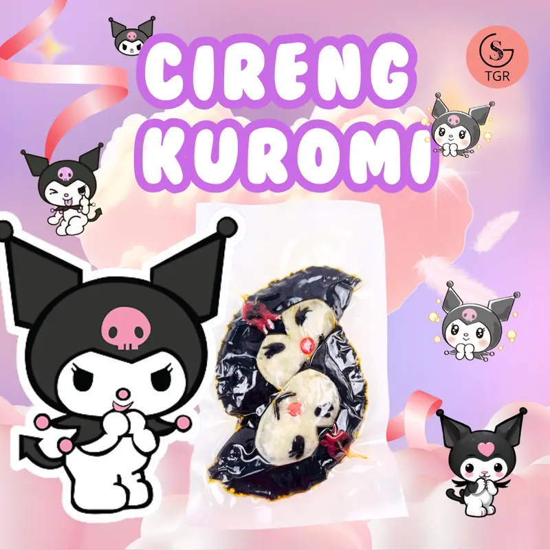 Cireng Kuromi Isi Jando 2 Pcs Pedas Imut Kyutt Banget Tinggal Goreng Praktis Food Frozen Karakter Sanrio Food Anime Cireng Karakter Spicy Instan Odeng Bakso Aci 2