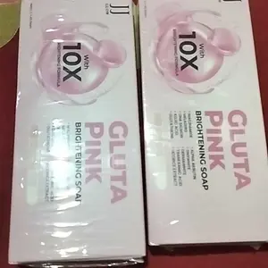 [ SPECIAL MEGA LIVE ] JJ Glow Sabun Gluta Pink Barsoap Gluta Pink Soap With 10X Brightening Formula Glowing Niacinamide Kojic Acid Glutathione Alpha Arbutin Mencerahkan