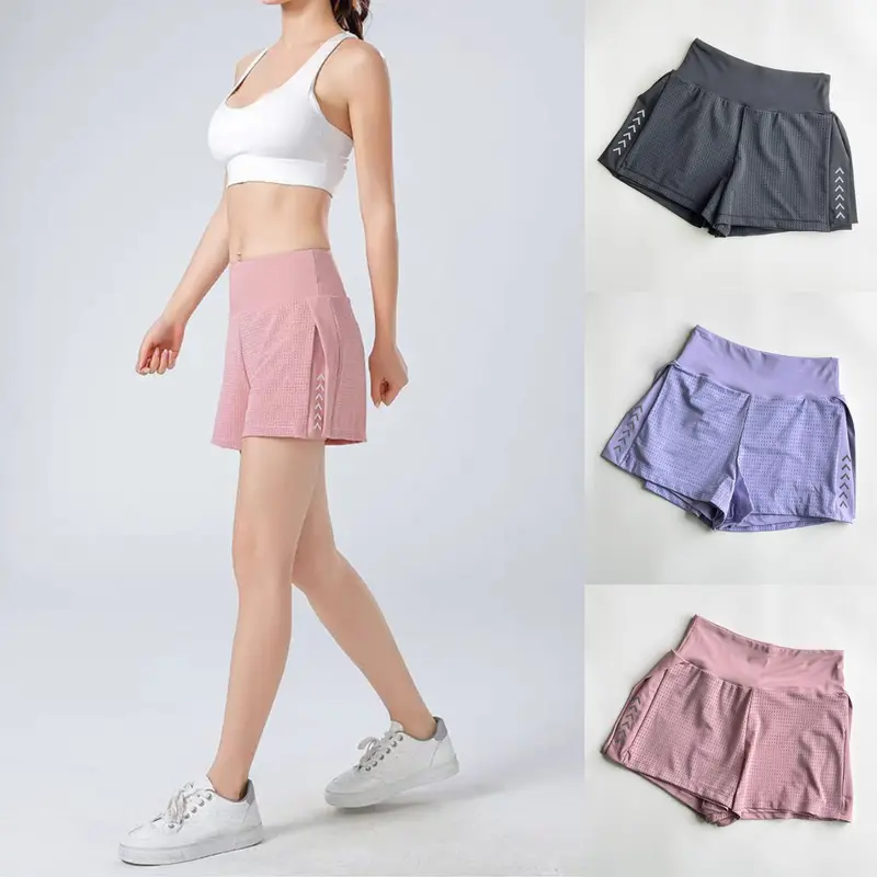 Oppa Style Shop CELANA LEGGING PENDEK OLAHRAGA WANITA HOTPANTS DUA LAYER SPORT SENAM YOGA TRAINING GYM 0