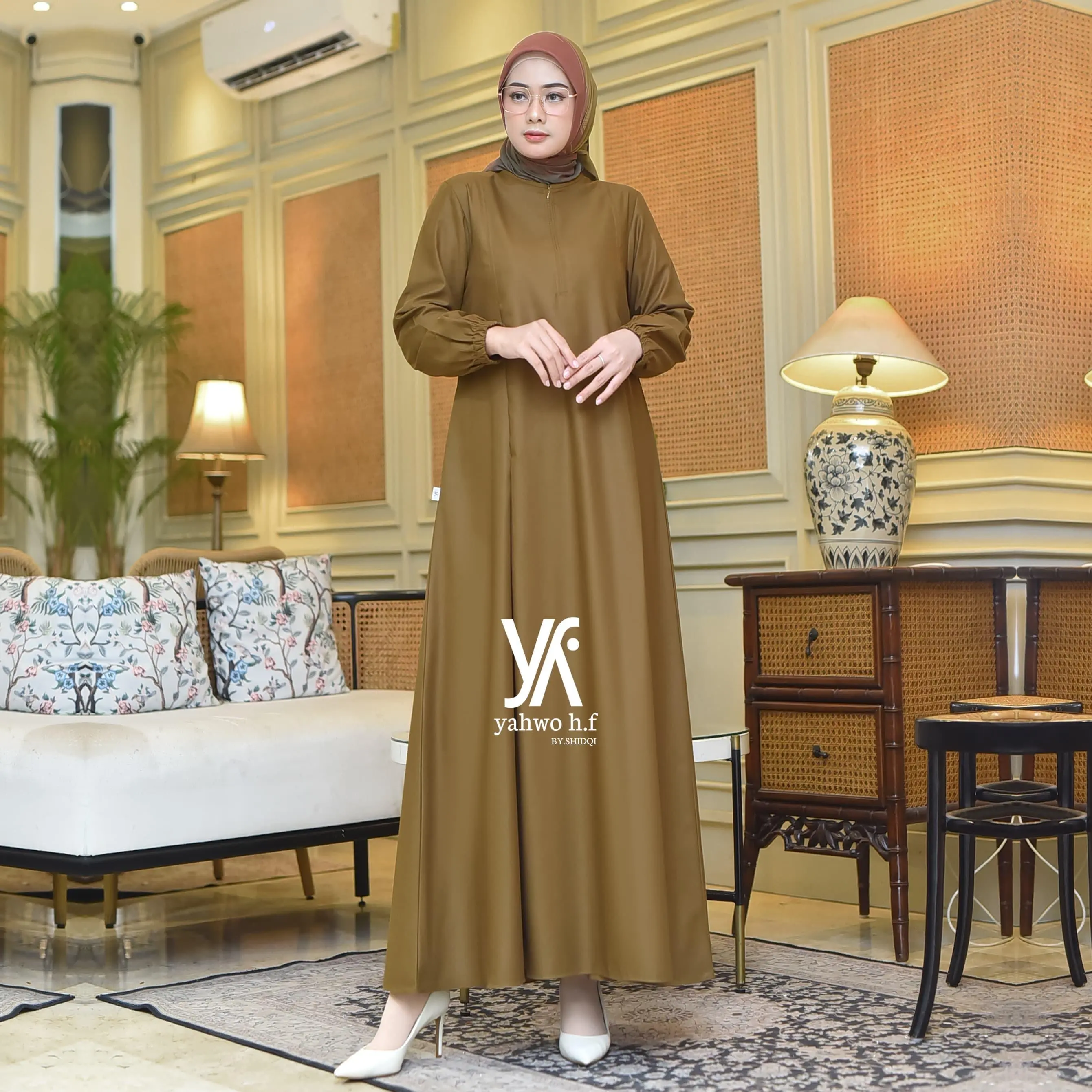 Seragam pns khaki wanita terbaru bahan toyobo/busuy/seragam PNS/ASN/pemda pdh guru/pakaian dinas/Katun seragam tes cpns