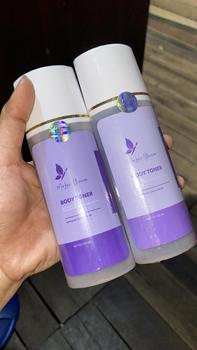 Product Review of PAKET 2 TONER BADAN MARLENA DNA SALMON BODY TONER MARLENA BPOM from A**🐣 1