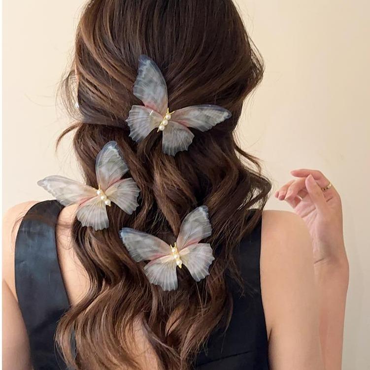  Kẹp Tóc Hình Bướm Siêu Thanh Lịch Cho Trẻ Em Phụ Kiện Đội Đầu Công Chúa Dễ Thương Cho Bé Gái Kẹp Tóc Tóc Mái Bên Cho Bé Kẹp Tóc Cho Bé Gái 