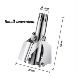 LAGI VIRAL !!! Nose Hair Trimmer Stainless Alat Cukur Bulu Hidung Otomatis Bahan Stainless Steel Aman Tahan Lama Cocok Untuk Potong Bulu Hidung Mudah Cepat