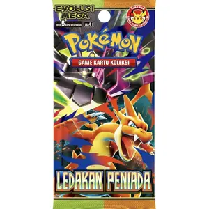 Booster Pack Ledakan Peniada Pokemon Indonesia MA4 (GET BONUS)
