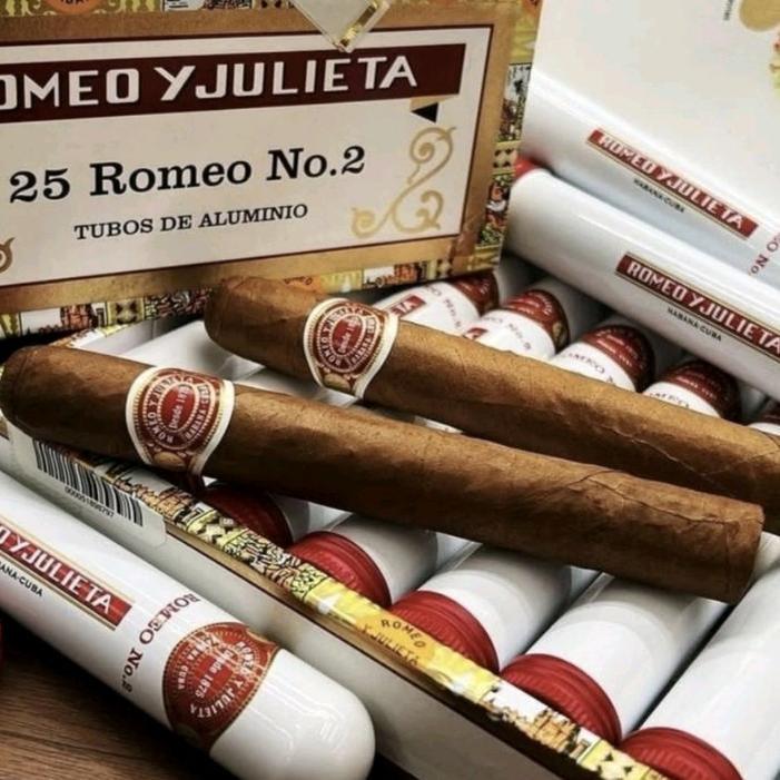 Romeo Y Julieta No 2 Tubos Box of 25 Stick