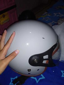 Product Review of HELM BOGO DEWASA KACA PILOT CLEAR MODEL HIJAB RETRO PRIA WANITA LIST BUSA COKLAT FULL LEHER SNI TERBARU MOTORCYCLE from ** 0