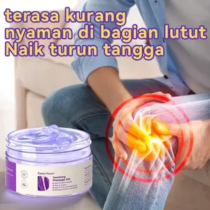 Kreain Nature Soothing Massage gel 50g Krim Kolagen Gel Penenang Sendi Nyeri Lutut Pergelangan Tangan Bengkak, Sakit Otot