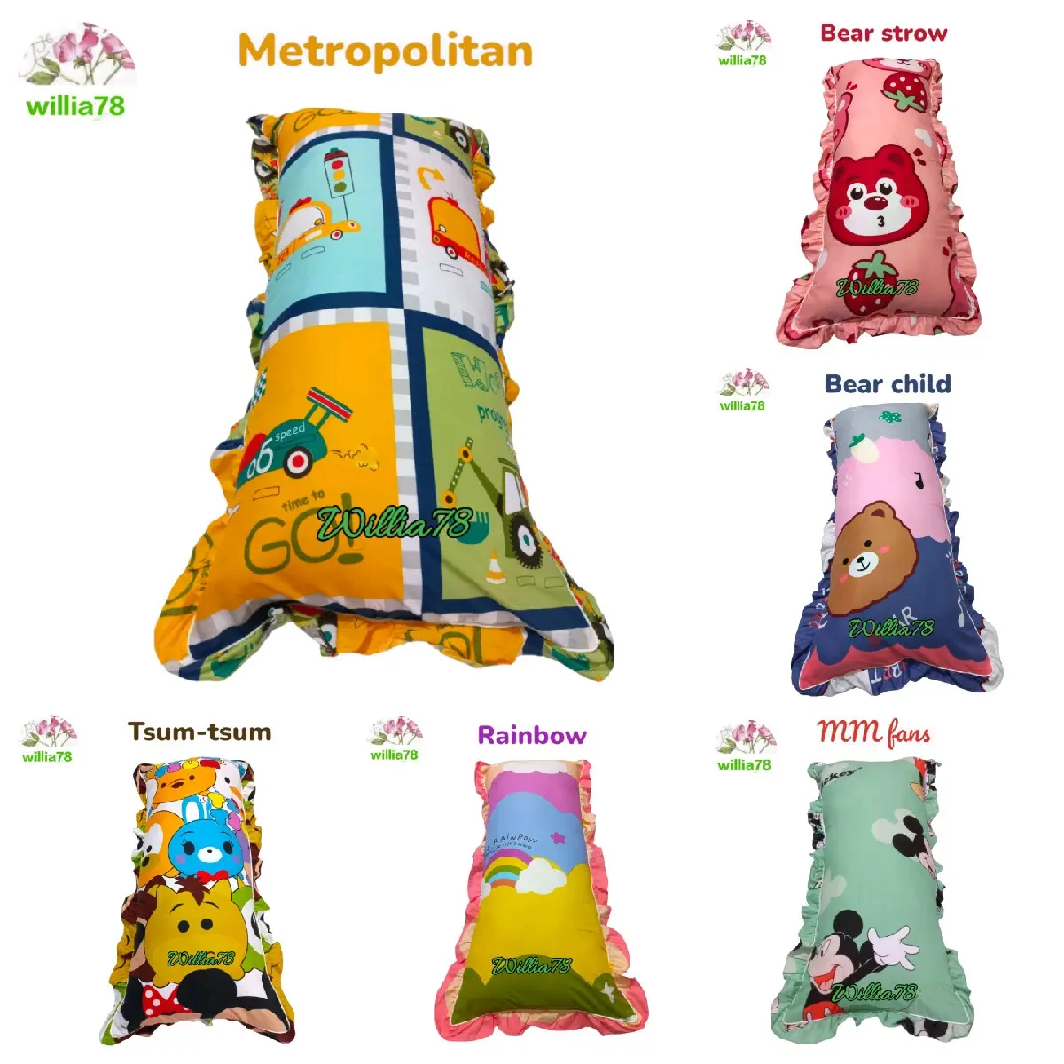 SARUNG BANTAL JUMBO CINTA UKURAN 100 X 50