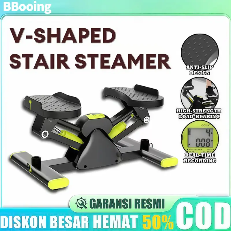 【READY STOCK】BBooing Side Stepper V Shape Walker Glider Peralatan Fitness Latihan Kaki Membakar Kalori