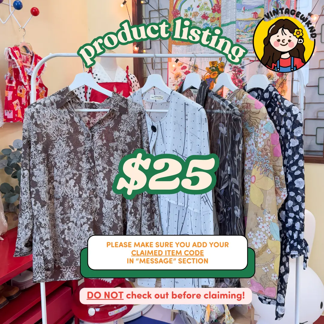 $25 Vintage/00s Original Blouse [Sheer Edit] [ptp: 20-26")