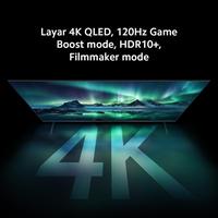 Gambar Xiaomi TV A Pro 65 Inch 2026 GoogleTV 4K UHD QLED MEMC 60Hz Xiaomi Sound Dolby Audio DTSX DTS VirtualX Apple AirPlay Miracast Filmmaker HDR10+ Low Blue Light Metallic Design Ultra Thin Bezel 65" Ultra HD Google Smart TV 120Hz Game Boost Mode - Only TV dari HangOn Official Store Kota Tangerang 3 Tokopedia