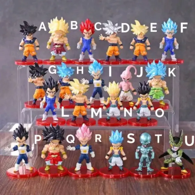 Action Figure Dragon Ball Heroes Mini Figure Set Dragon Ball Son Goku Toy