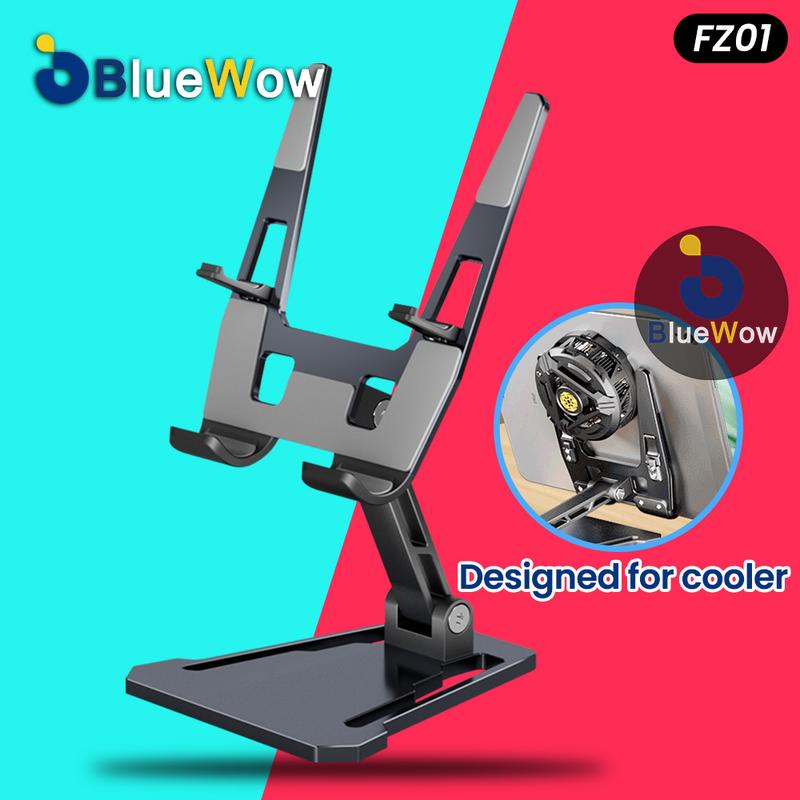 BlueWow-Giá Đỡ Điện Thoại FZ01, Bộ Làm Mát Điện Thoại Chơi Game, Giải Pháp Phát Trực Tiếp Điện Thoại Để Bàn, Quạt Làm Mát Điện Thoại, Giá Đỡ Điện Thoại Có Thể Điều Chỉnh, Tương Thích Với Tất Cả Điện Thoại