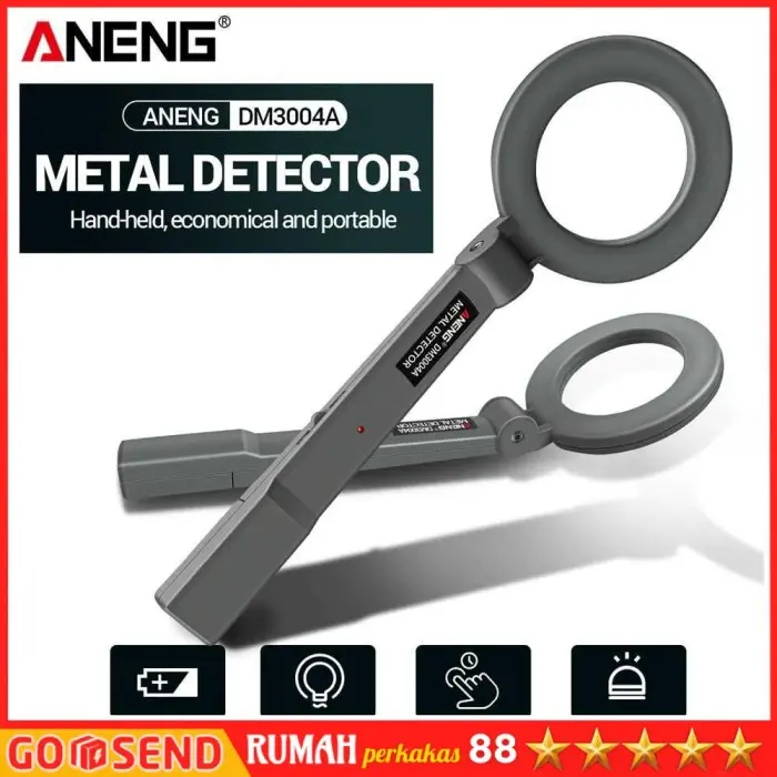 Terlaris Alat Pendeteksi Logam Emas Detektor Benda Metal Detector
