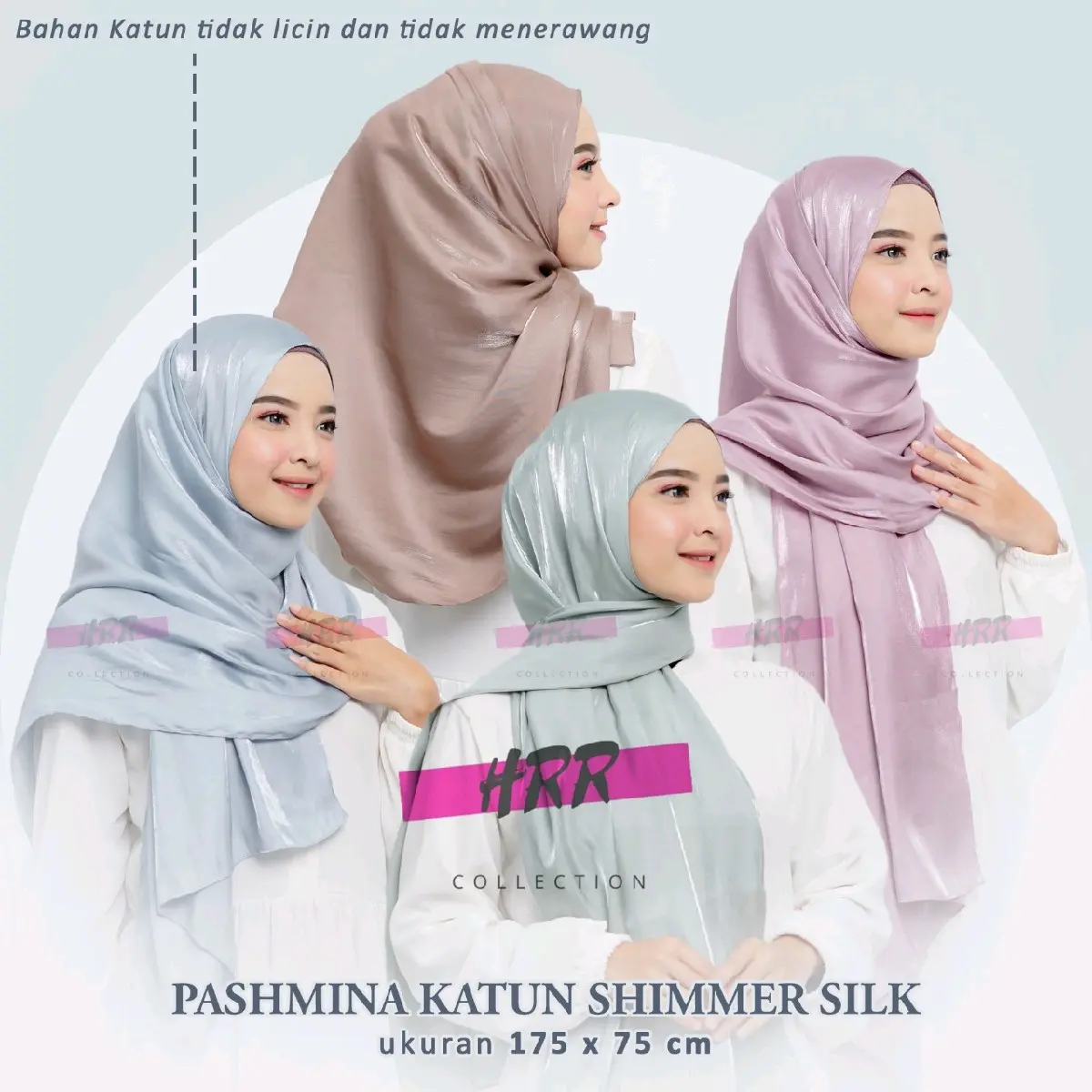 Pashmina Shimmer Paket Hemat 100 Ribu Get 3 PCS