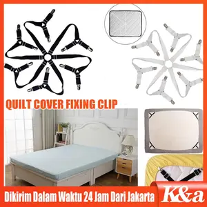 Sprei Jepitan Sprei Besi Bed Sheet Grip Sprei Set Pengait Sprei Pengunci Seprei Jepitan