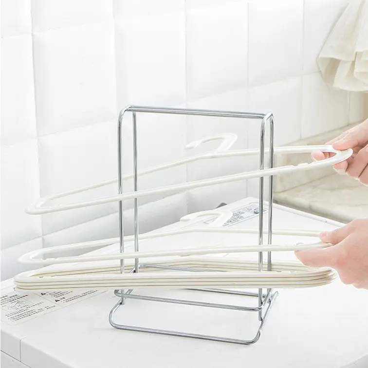 Super Good Quality Clothes Hanger Stacker Holder Storage Organizer Racks Stainless Steel Clothes Hanger Collection Tools