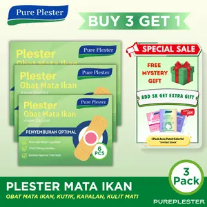 Pure Plester Kutil dan Mata Ikan isi 18 PCS - Callus / Kapalan Eye