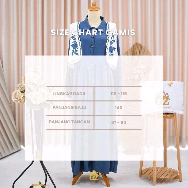 Gwenza - Helwa Dress Mewah - Muslim Wanita