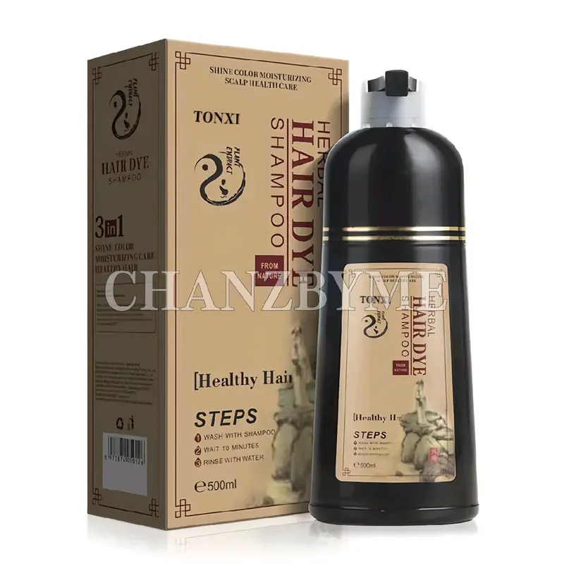 Sampho Herbal Penghitam Rambut Uban Instant | Sampho Viral | Hair Dye Shampo. 0