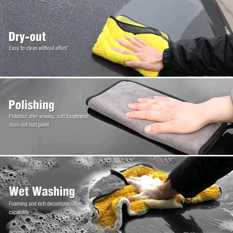Kain Lap Microfiber Multifungsi 600gsm/Kain Lap Microfiber/Kain Lap Cuci Mobil Motor/Kain Lap Multifungsi 6