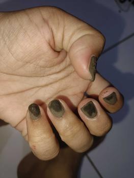 Product Review of NUFA HENNA KUKU INAIKUKU HENNAKUKU KUTEK HENNA Black Brown Cherry Maroon from A**y 2