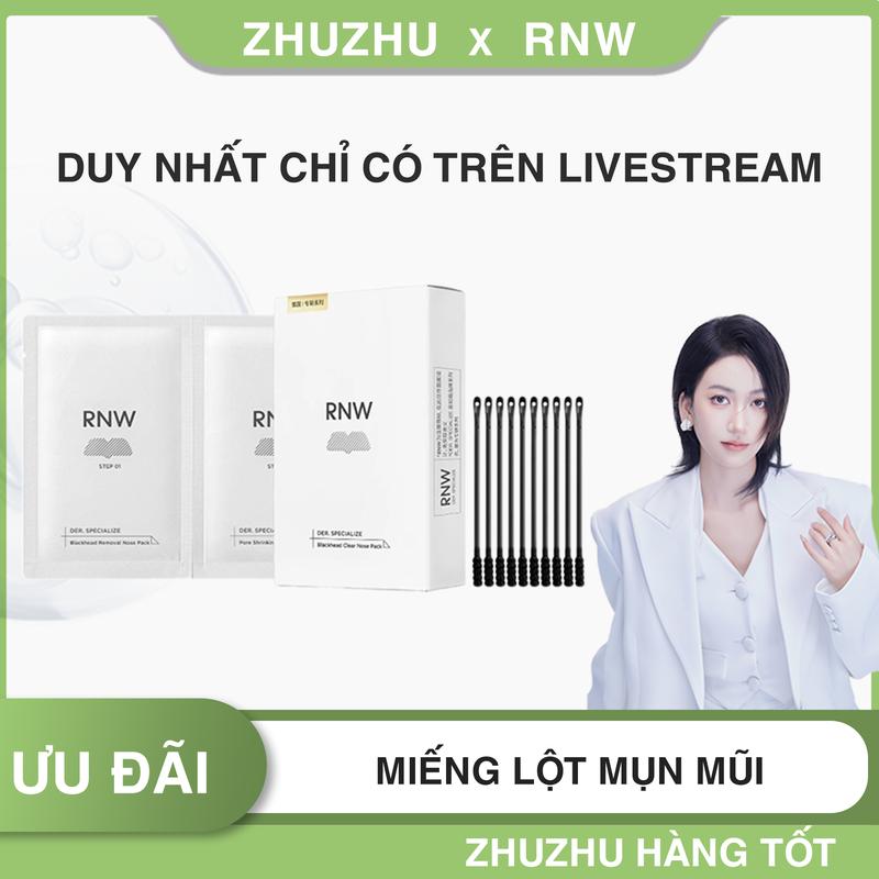 RNW Bộ Mặt Nạ Mũi Skincare Hỗ Trợ Làm Sạch Mụn Đầu Đen 3 Bước Làm Đẹp Da Hiệu Quả (5 set mỗi set 2 miếng)