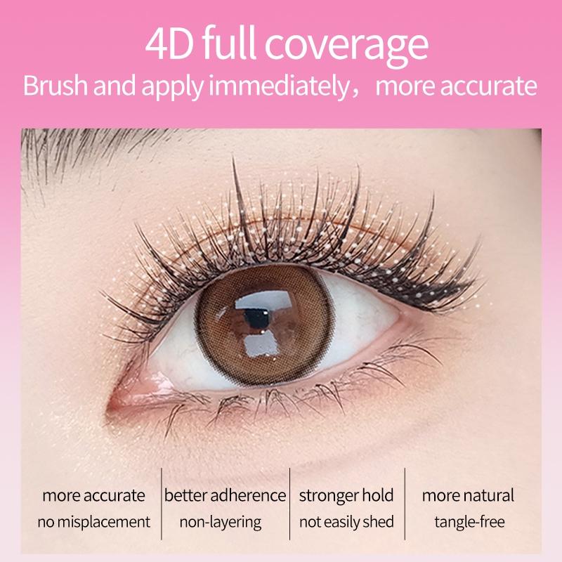 MLEN DIARY lash bond dan remover bulu mata lem maskara & penghapus bulu mata palsu-tahan air dan juga tahan hingga 48 jam 3