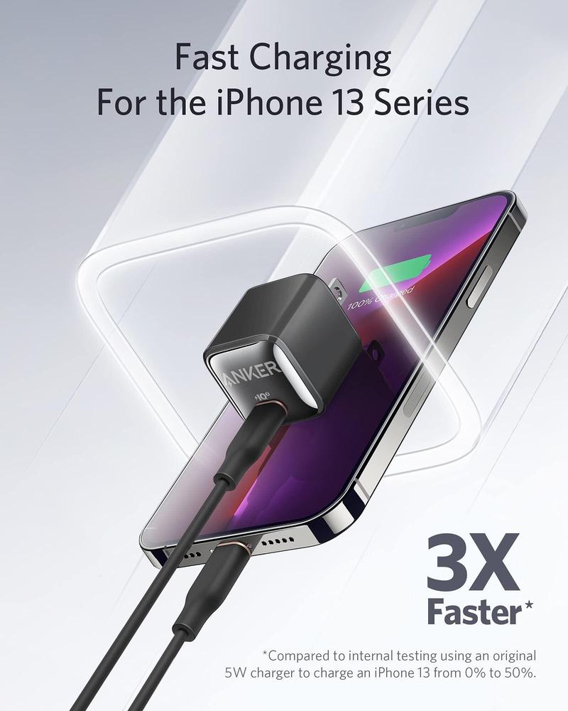 Product Introduction of Anker 511 Charger (Nano Pro), 20W PIQ 3.0 Durable Compact Fast Charger, USB C Charger  (200-240V) 9