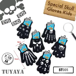 Sarung Tangan anak sarung tangan tengkorak 7-10 tahun