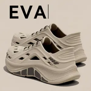 Golden&ToeSpot Sandal pria EVA dengan desain warna campuran tidak berbau nyaman untuk digunakan sehari-hari desain modern dan berventilasi cocok untuk berbagai kegiatan outdoor maupun indoor 202601025219