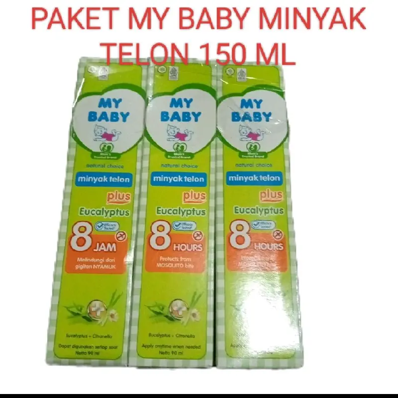 PAKET 3 PCS MY BABY MINYAK TELON 150 ML 0