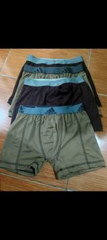 Product Review of 1 paket boxer cowok Katun Spandex Hitam Tebal 4 Pcs Polos Dewasa Pendek Boxer Karet Mix Nyaman Lembut Remaja Atletis XXXL spender Boxer Pria Jumbo ice  silk  pria cdcowok daleman  dewasa cd mura he leg an kancut  laki  laki dalaman jockstrap boxer  pria from S**a 0
