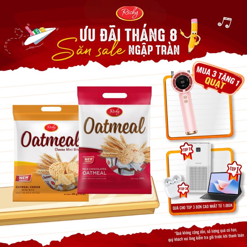 TOP Combo 2 Bánh Yến Mạch Richy vị