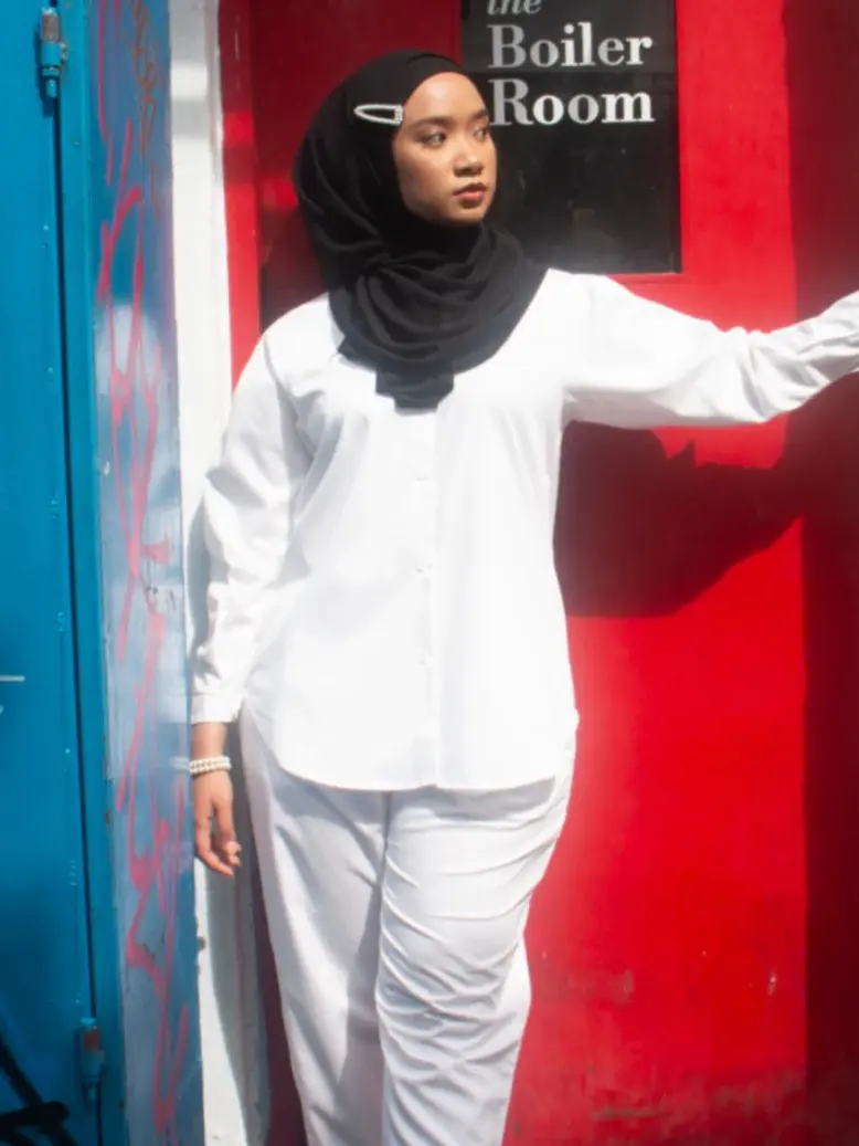 Round Collared Top in 3 colours