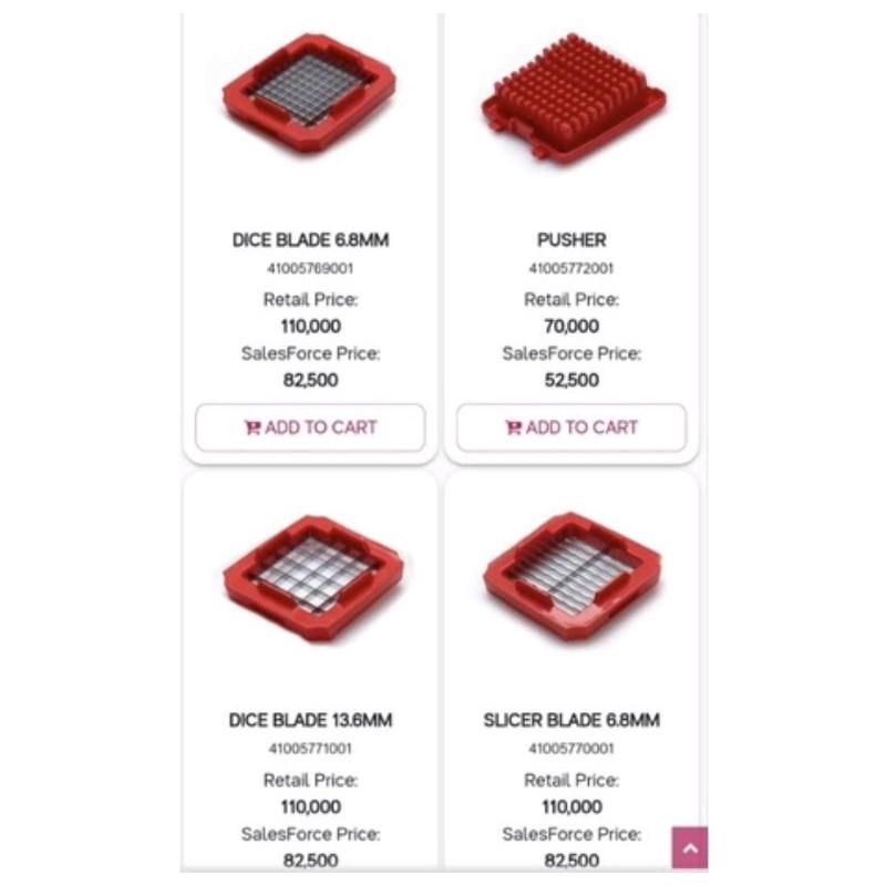 Tupp Sparepart Pisau Dicer Set Cek Varian 0