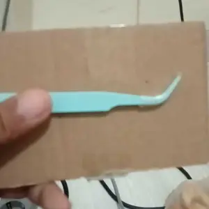 Tweezer Pinset Bengkok Lurus serbaguna / Alat Penjepit