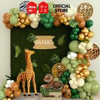 Gambar DINOSO 127pcs Safari Hutan Balon Bermotif Garland Set untuk Pesta Ulang Tahun Hewan Pernikahan Dekorasi - 127pcs Hijau Safari dari DINOSO INDONESIA Kota Administrasi Jakarta Barat 1 Tokopedia