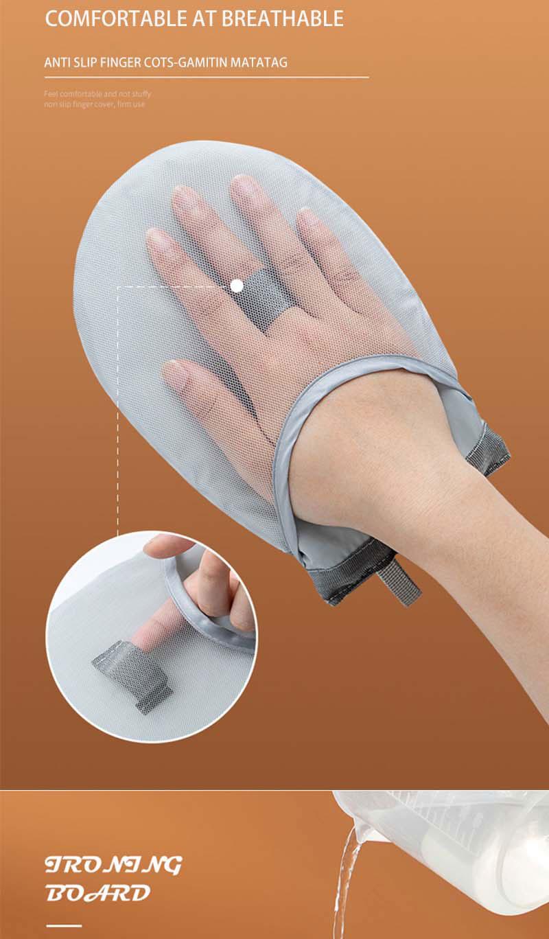 Product Introduction of Mini Ironing Board Handheld Ironing Board Hanging Ironing Machine Ironing Clothes Anti-Hot Gloves Heat Insulation High Temperature Resistant Ironing Board Clothes Pad 4
