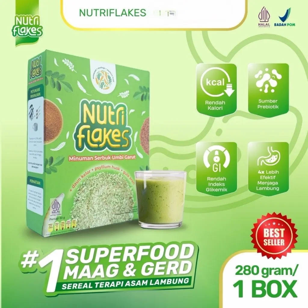 NUTRIFLAKES ASLI ORIGINAL 100% Agen Resmin Semarang