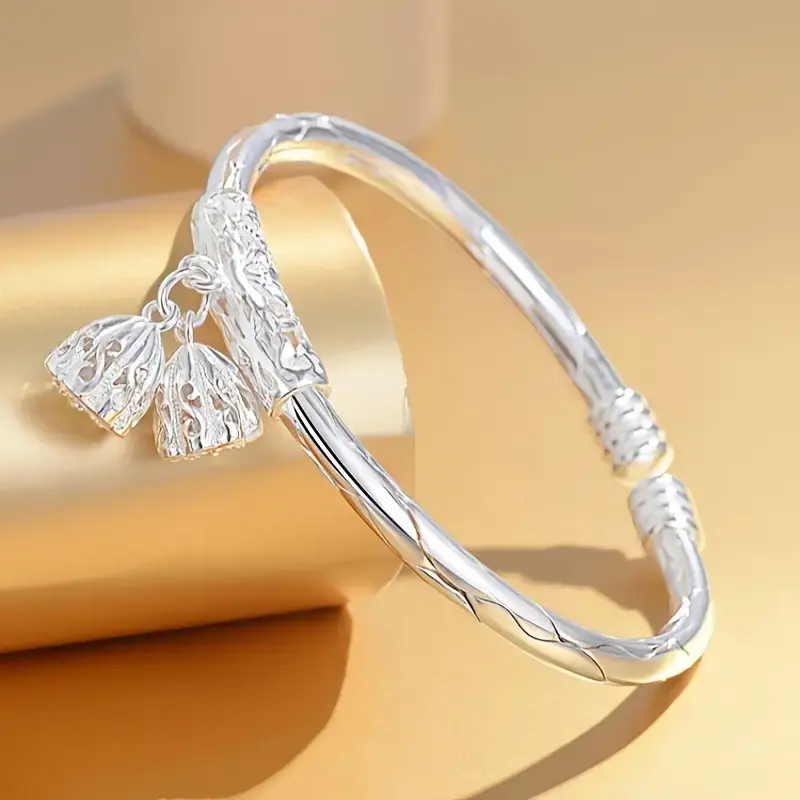 S999 silver bracelet; pure silver bracelet; silver weight 30 grams/1.05 ounces