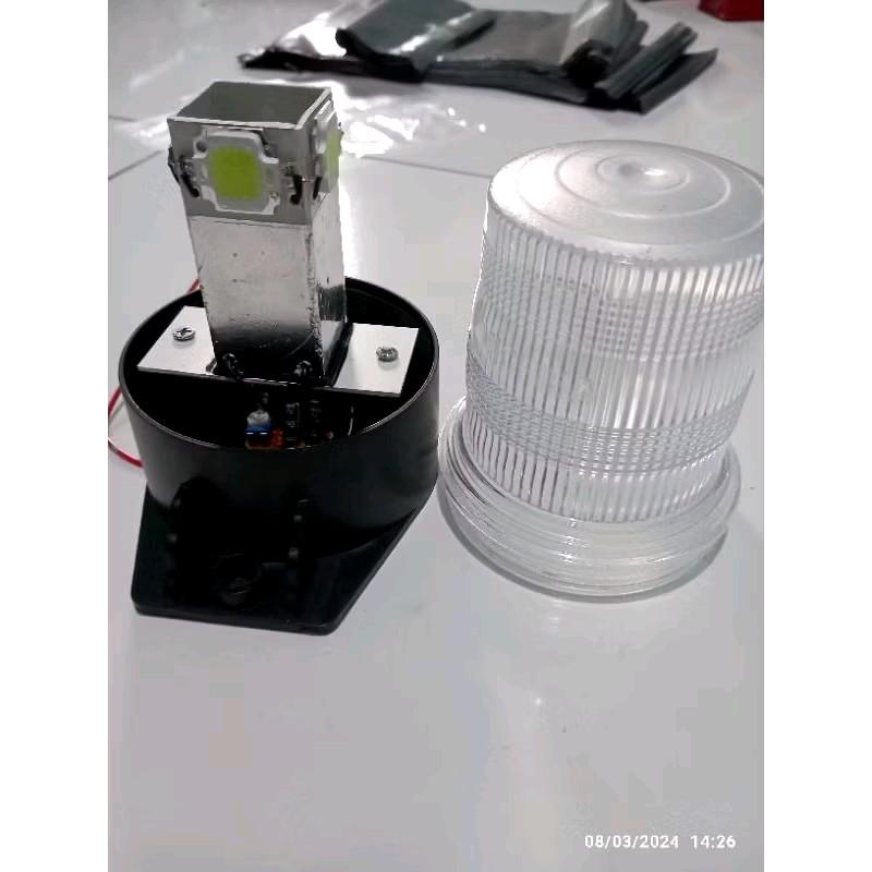 LAMPU ROTARI BLITZ  PESAWAT 2 MODE 2X DAN 1 X KEDIPAN  12VOLT&24VOLT CAR Kabel 8