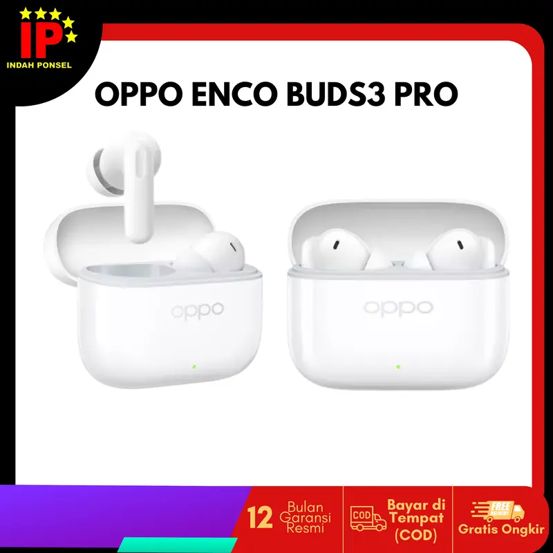 Oppo Enco Buds3 Pro - garansi resmi oppo indonesia