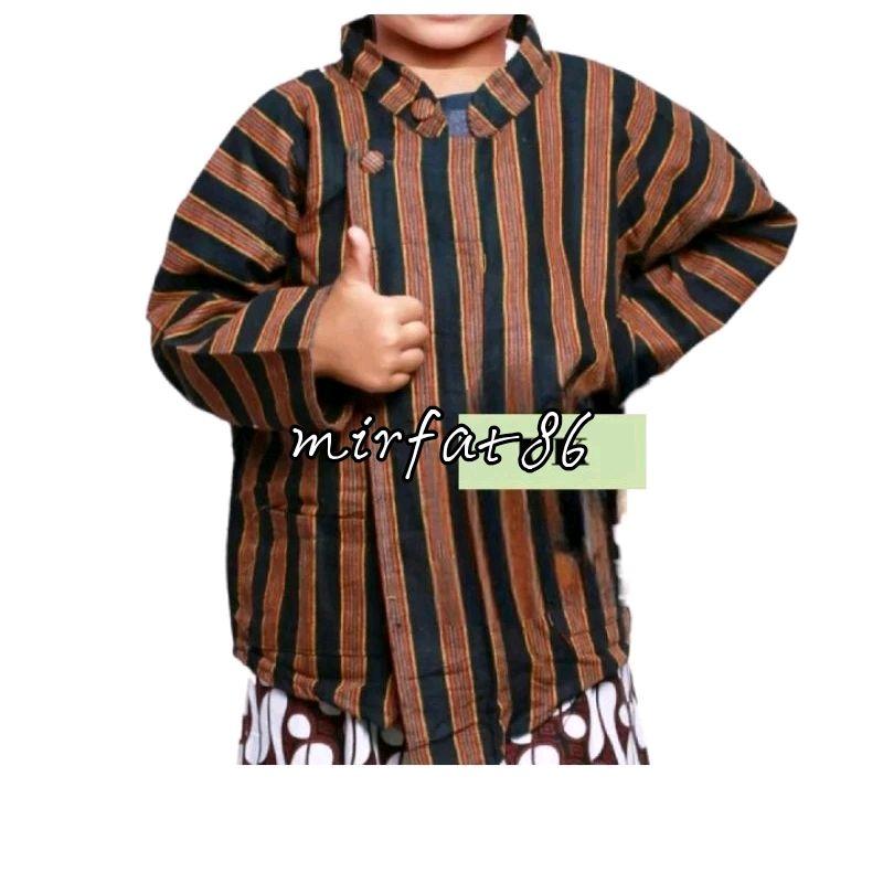 SETELAN SURJAN ANAK(Baju+celana+BLngkon jogja samurai sliwir) 3