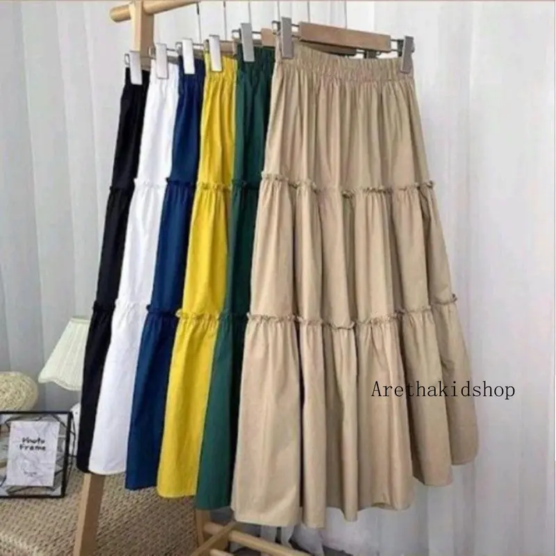 Rok anak perempuan/ Rok anak terbaru/ Rok anak susun/ Rok anak tanggung/ rok viral 6