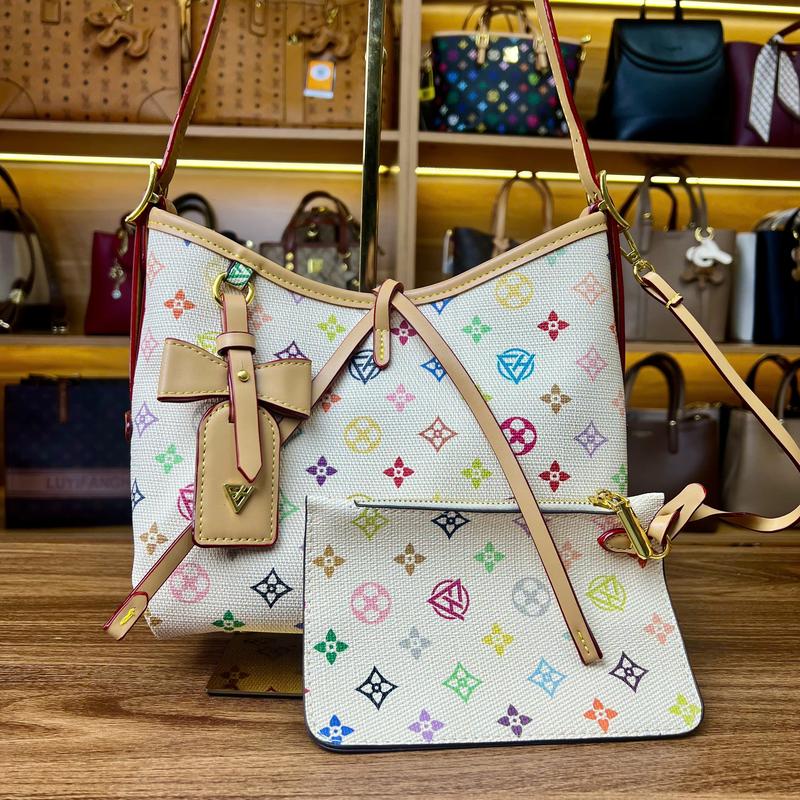 | LIVE - 8003-1 | Túi Xách Nữ Size 25 Dáng CarryAll Da Microfiber Trẻ Trung - Hàng Quảng Châu Cao Cấp - Kèm Ví