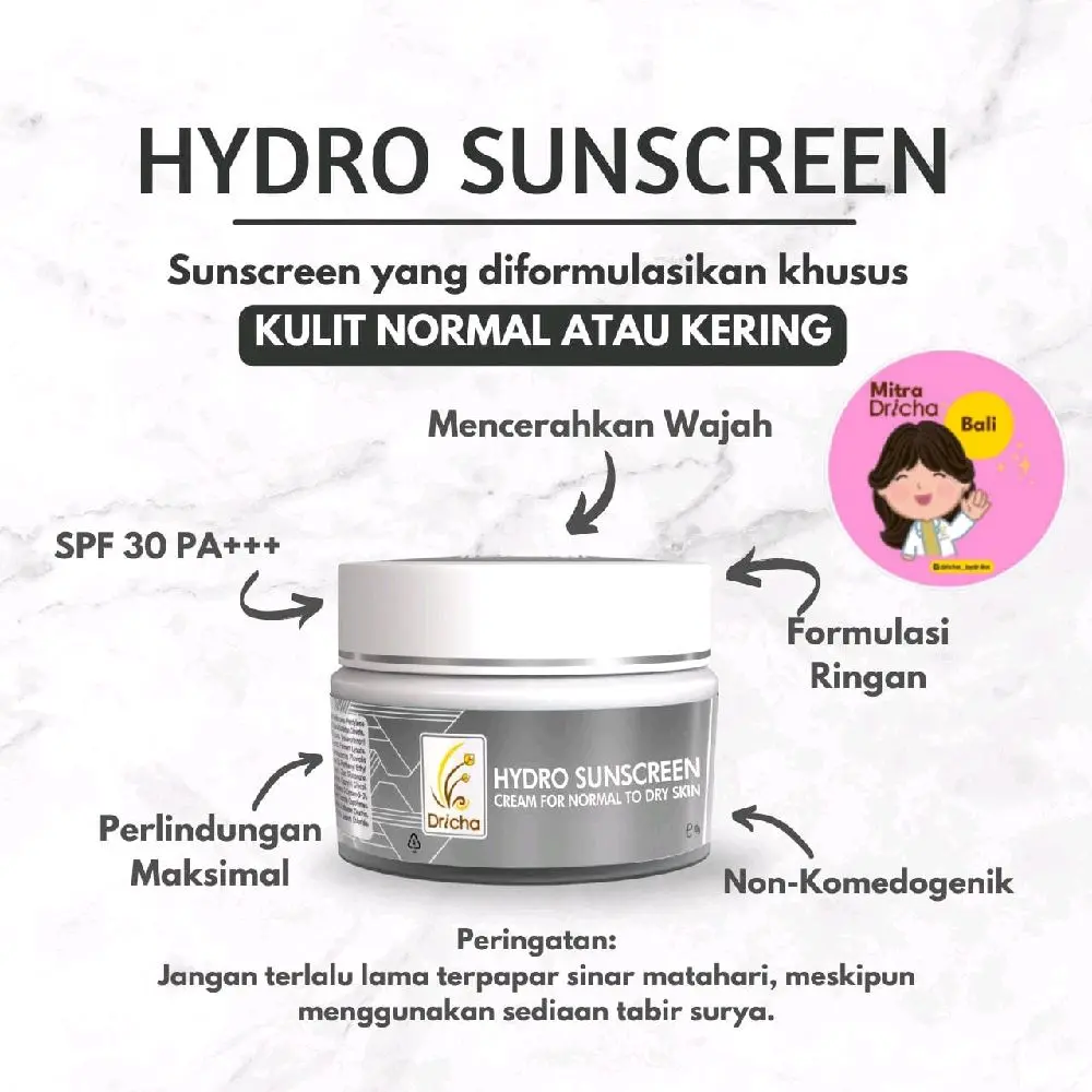 HYDRO SUNSCREEN( kulit normal kering sensitif)