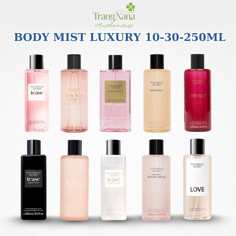   10-30-250ML  Body Mist LUXURY Bản Cao Cấp 250ml Hương Quyến Rũ Lưu Hương 4-5 Giờ Perfume Nước Hoa Xịt Thơm Cosmetic 