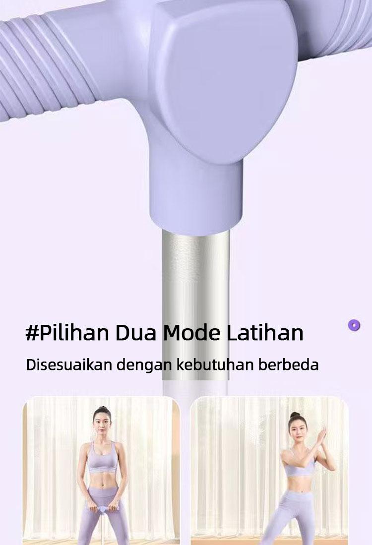 XMVP Papan Latihan Perut Multifungsi untuk Latihan Pilates & Garis Otot Bokong Kaki & Panggul Anti-Selip Tahan Aus Mudah Dilipat untuk Rumah Kursi